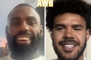 吃??太爽了 小哈達威和黃忠談到和約基奇合作時嘴角都壓不住了