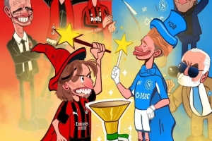 魔笛對決丁??！意甲第5輪AC米蘭主場對那不勒斯，次回合第31輪