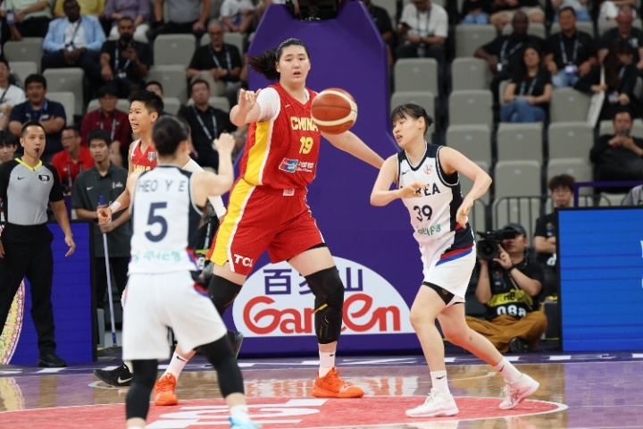 半場(chǎng)戰(zhàn)報(bào)-張子宇10分 韓旭6+5 中國(guó)女籃領(lǐng)先韓國(guó)女籃7分