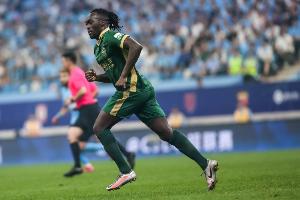 奧烏蘇本賽季已經(jīng)完成5次助攻，刷新個(gè)人單一中超賽季助攻數(shù)紀(jì)錄