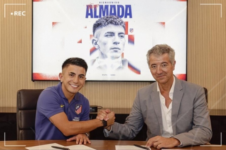 第6簽！官方：馬競(jìng)簽下阿根廷中場(chǎng)阿爾馬達(dá) 2100萬(wàn)歐買50%所有權(quán)