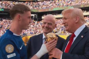 依舊cold??帕爾默：特朗普說他兒子是我球迷，我好像回了句謝謝