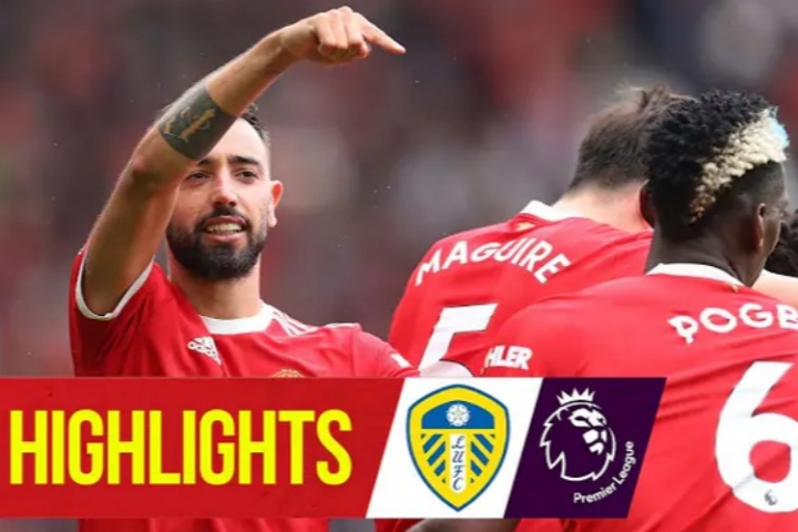 進(jìn)攻狂潮！21年英超，B費戴帽博格巴助攻大四喜，曼聯(lián)5-1狂勝利茲