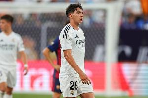 記者：赫塔費(fèi)接近簽下皇馬21歲中場馬里奧-馬丁