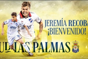 官方：雷科巴兒子杰里米亞加盟拉斯帕爾馬斯，簽下3+1合同