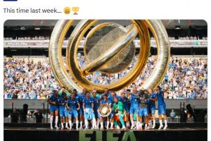 爽賺1個億！切爾西官推回憶世俱杯奪冠：一周前的此刻????