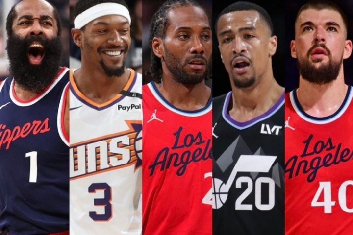 美記：比爾拒絕在東契奇&里夫斯后打第六人 快船則承諾了他首發(fā)