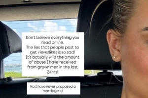 帕爾默女友辟謠：我從未求婚，這是為博取關(guān)注散布的謊言