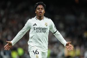 ESPN：恩德里克右大腿肌腱傷勢反復(fù)，預(yù)計(jì)將再缺陣8-10周