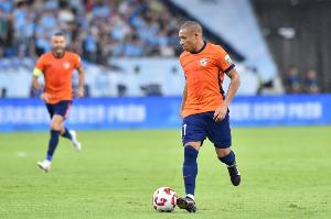 席爾瓦第98分52秒進球，是2012年來青島海牛在中超最晚進球