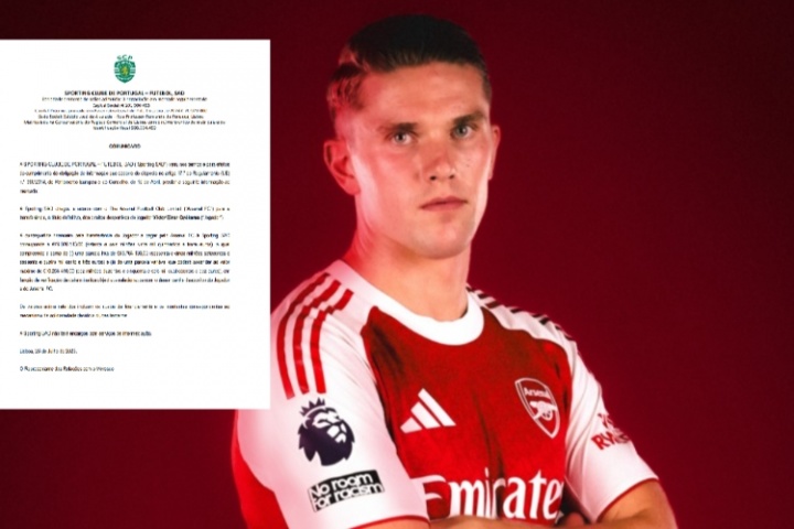 精確到個(gè)位??葡體官方：約克雷斯轉(zhuǎn)會(huì)費(fèi)總價(jià)76020513歐元