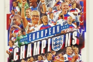 足球回家！英格蘭男足隊(duì)長(zhǎng)凱恩社媒：祝賀英格蘭女足衛(wèi)冕歐洲杯