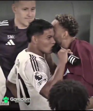 天生社牛??博主曬庫尼亞賽后與隊(duì)友互動(dòng)：他就像來了很久一樣..