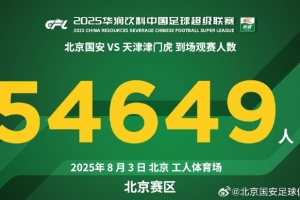 感謝全場的54649名球迷給予的支持，遺憾沒能用勝利回饋大家