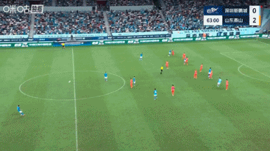 于金永撲救失誤！韋斯利助攻列昂索破門，10人新鵬城扳回一球