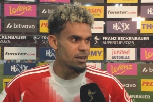 迪亞斯：很高興贏得在拜仁的首個冠軍，與凱恩一起踢球很容易