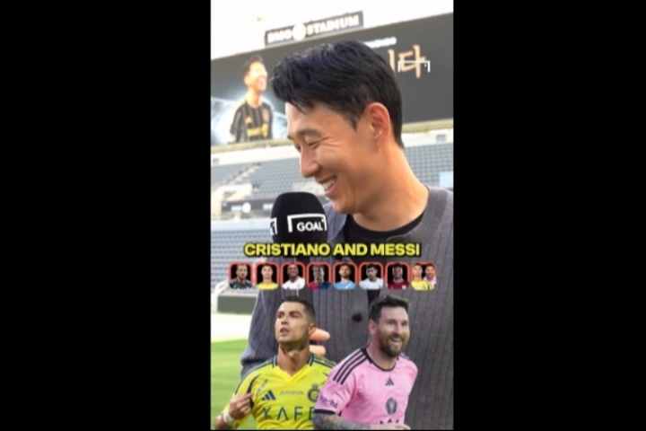 孫興慜：射手選凱恩 技巧選C羅 潛力選亞馬爾 GOAT選C羅&梅西??