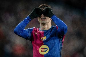 佩德里對陣馬洛卡6次將球準(zhǔn)確傳入禁區(qū)，上周末五大聯(lián)賽最多