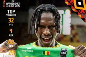 男籃非洲杯：馬里加時(shí)鏖戰(zhàn)&塞內(nèi)加爾16分大勝 均下克上會師半決賽