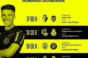 西甲周日比賽裁判安排：本戈?？怂箞?zhí)法皇家奧維耶多vs皇馬