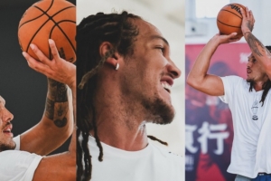 夸一夸！掘金官推曬阿隆-戈登中國行訓(xùn)練照：首站就去體育館??