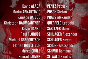 奧地利大名單：阿拉巴領(lǐng)銜，薩比策、萊默爾、阿瑙、丹索入選