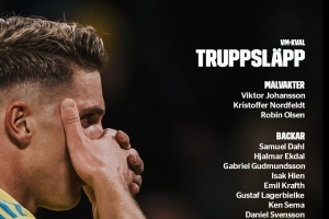 瑞典國家隊名單：約克雷斯、伊薩克領(lǐng)銜，伊蘭加、貝里瓦爾入選