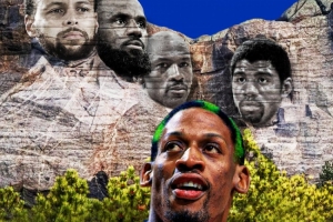 你認同嗎？羅德曼分享他的總統(tǒng)山人選：喬詹庫&魔術師！