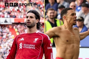 除庫鳥&阿諾德外，索博斯洛伊是利物浦十年來英超任意球破門首人