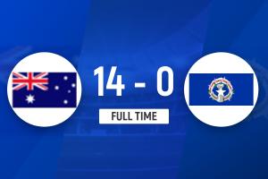 太殘暴了！U22國(guó)足同組：澳大利亞14-0狂勝北馬里亞納取開門紅