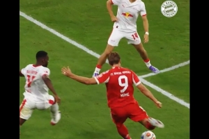 拜仁8月最佳進(jìn)球候選：凱恩、路易斯-迪亞斯對(duì)陣萊比錫破門在列