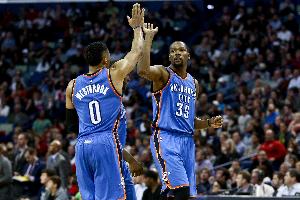 帕金斯：KD和威少在場下根本不對路子 那時每個人都有自己的派系