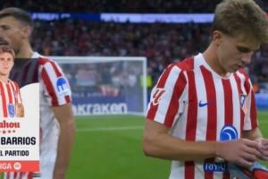 推射破門！巴里奧斯當選馬競vs比利亞雷亞爾全場最佳球員