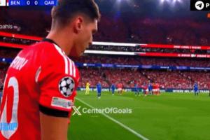 大勝節(jié)奏？開(kāi)場(chǎng)僅16分鐘，本菲卡就2-0領(lǐng)先卡拉巴赫