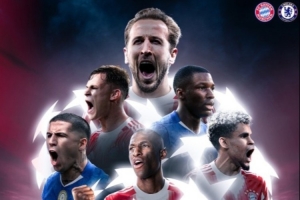 杰克遜戰(zhàn)舊主！拜仁發(fā)布戰(zhàn)切爾西海報：凱恩、迪亞斯出鏡