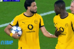 導(dǎo)火索？吉拉西搶點(diǎn)本塞拜尼暴怒，隨后多特2球領(lǐng)先補(bǔ)時(shí)被追平