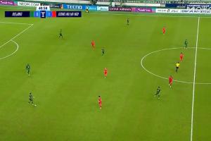 國(guó)安主場(chǎng)喝倒彩！不滿球隊(duì)表現(xiàn)，恩加德烏每次拿球球迷都發(fā)出噓聲