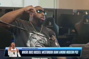 前隊友菲爾頓談威少：生涯一直被黑被忽視 沒有得到應(yīng)有的尊重