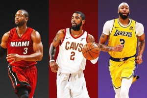 美媒發(fā)問：勒布朗生涯的最佳搭檔 是韋德、歐文還是濃眉？