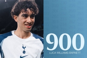 里程碑！熱刺小將巴內(nèi)特首秀，成為第900位代表球隊(duì)出場的球員