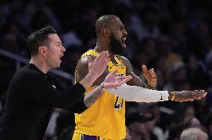 雷迪克：我從不將詹姆斯的表現(xiàn)視為理所當然 對他的期待不會改變