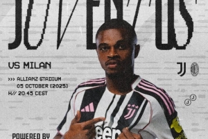 焦點對決，尤文官方曬對陣AC米蘭海報：卡盧盧面對舊主