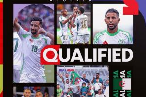 隊史第5次進(jìn)世界杯！阿爾及利亞鎖定2026世界杯名額 馬赫雷斯傳射