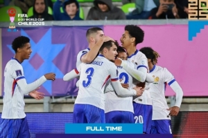 沖擊冠軍！法國歷史第三次進入世青賽四強，12年前曾奪冠