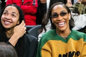 在咱們的地盤！阿賈-威爾遜等王牌球員觀看賭城湖人VS獨(dú)行俠比賽