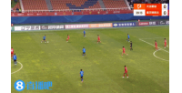 打破僵局！崔明安邊路傳中，穆謝奎停球后轉(zhuǎn)身抽射破門
