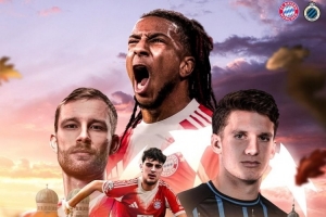 拜仁發(fā)布?xì)W冠主場迎戰(zhàn)布魯日海報(bào)：讓我們再度為勝利出發(fā)！