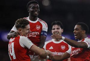 大勝馬競！TA：約克雷斯可以喘口氣了；薩卡展現(xiàn)了隊(duì)長袖標(biāo)的意義