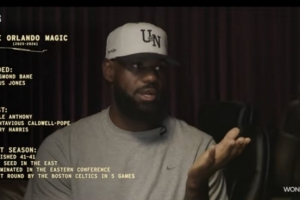 詹姆斯：魔術(shù)的軟肋就是投射能力 他們補強了貝恩這個神準(zhǔn)射手