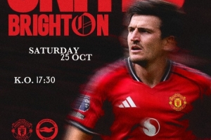 劍指三連勝！曼聯(lián)發(fā)布對(duì)陣布萊頓海報(bào)：馬奎爾單人出鏡